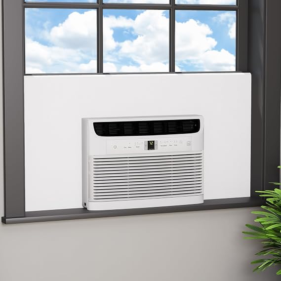 Mxclimate Full Surround Window AC Insulation Foam Side Panels for Air Conditioner Units, 39'' Width Indoor Window Seal Kit Cover, Winter and Summer
