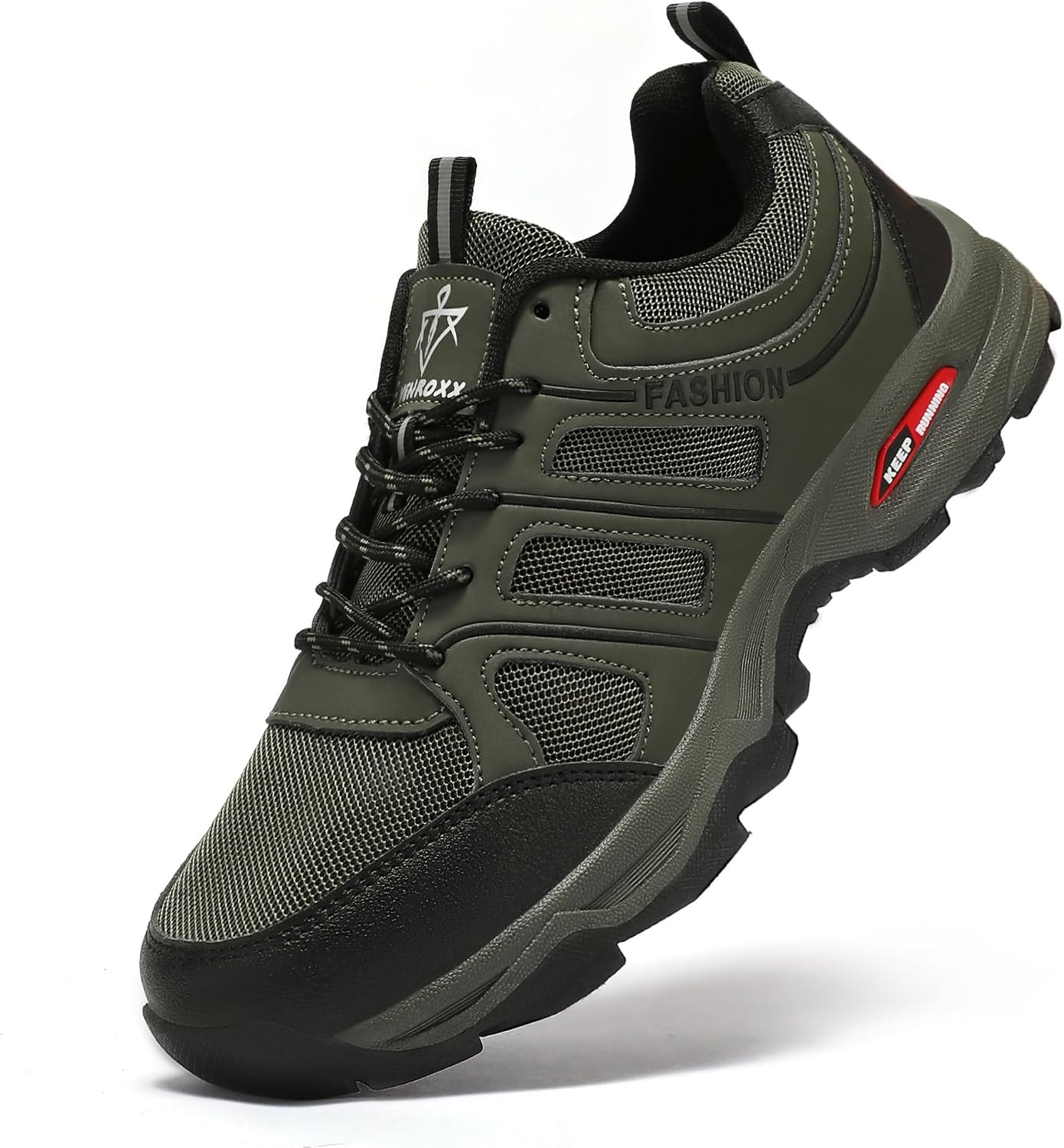 VENROXX Hiking Shoes Mens Breathable Trekking Shoes Lightweight & Non-Slip Outdoor Sports Shoes