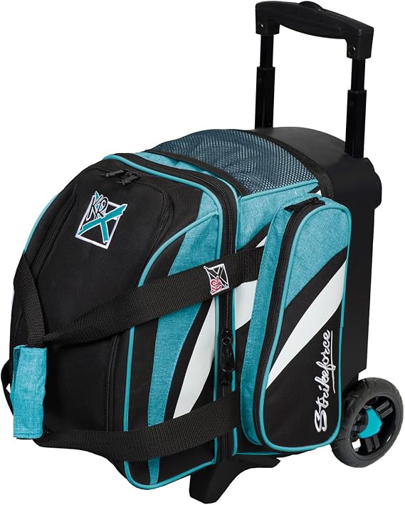 KR Strikeforce Cruiser Single Bowling Ball, Shoe and Accessory Roller Bowling Bag