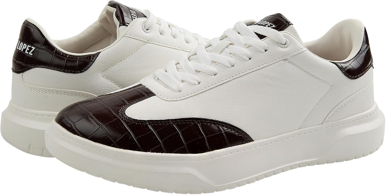 Mario Lopez Chase Mens Fashion Sneaker - Lace Up Wingtip Sneaker for Men