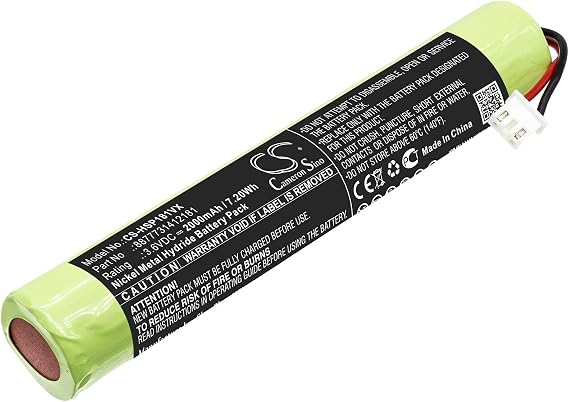 Cameron Sino 2000mAh / 7.20Wh Replacement Battery for Brush Cleaner Mop, Hurricane Spin Scrubber, 8877731412181