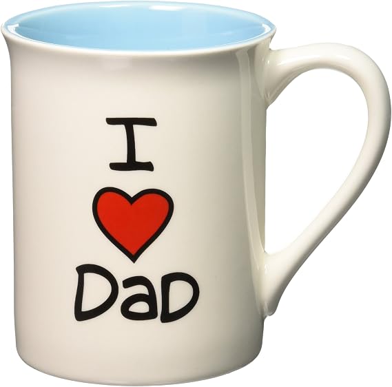 Our Name is Mud I Heart Dad Stoneware Mug, 16 oz.