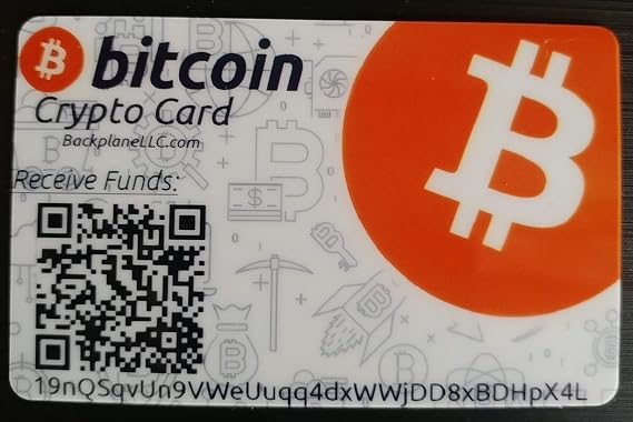 Bitcoin Crypto Card Wallet