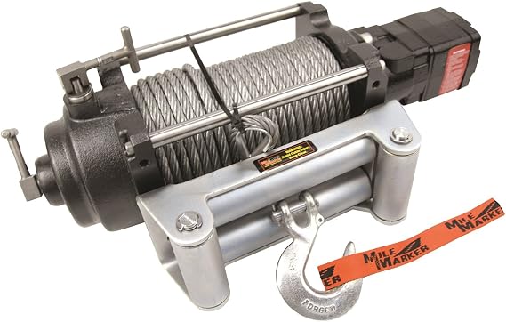 Mile Marker 70-52000C H Series Hydraulic Winch (12,000 lb. Capacity, 2 Speed)