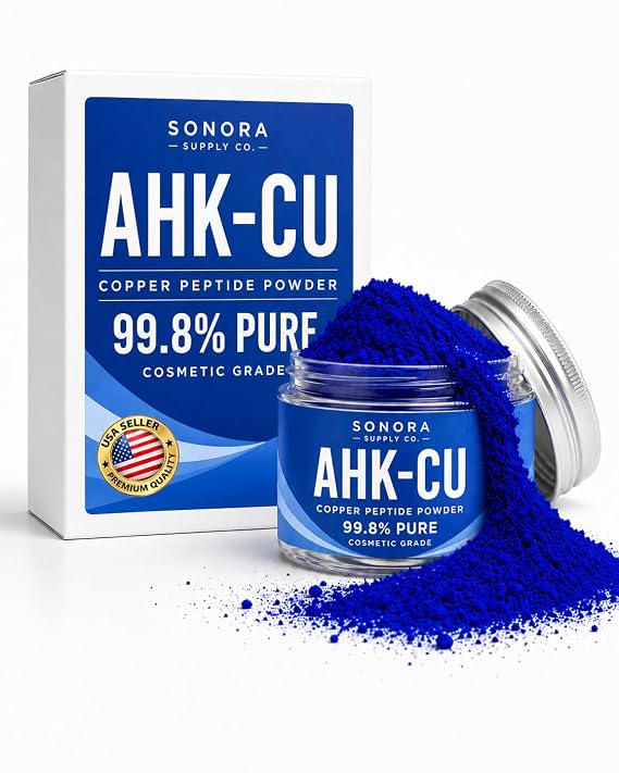 AHK-CU Powder - 99.8% Pure AHK-CU Peptide Powder - Raw Bulk Cosmetic Grade -  - High Purity