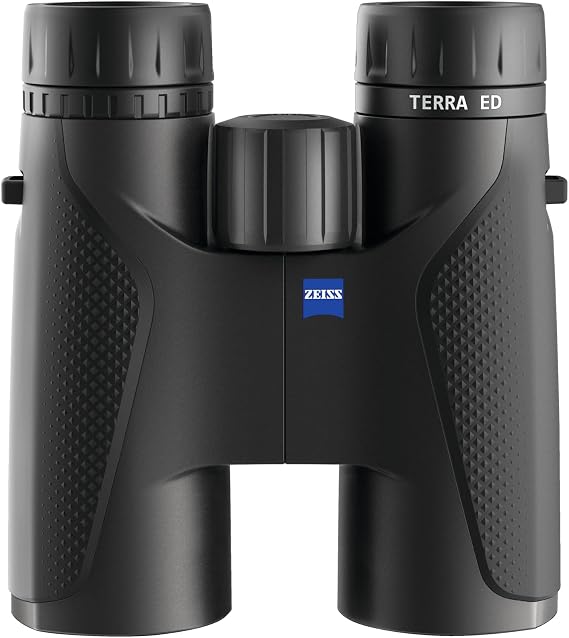 ZEISS Terra ED Binoculars 10x42 Compact Waterproof and Fast Focusing, Black