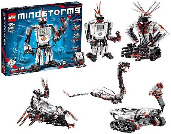 LEGO MINDSTORMS EV3 31313 Robot Kit with Remote Control for Kids, Educational STEM Toy for Programming and Learning How to Code (601 Pieces)
