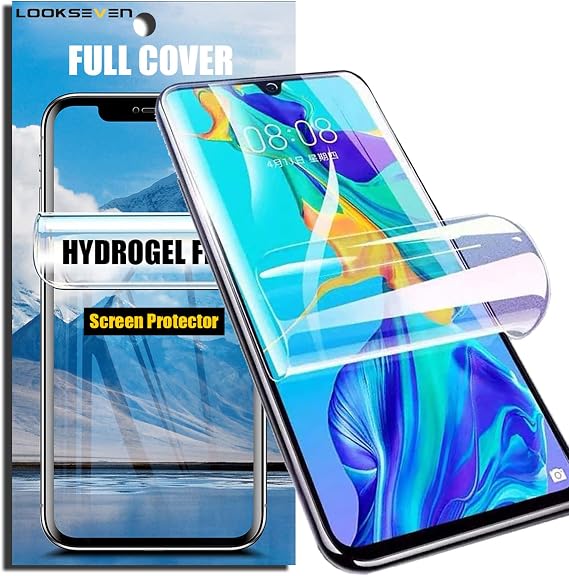 LOOKSEVEN 3 Pack Hydrogel Film For Samsung Galaxy S10 Plus