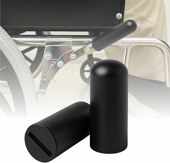 Wheelchair Brake Handle Covers Non-Slip Mobility Aid for 5/8" Flat Lock