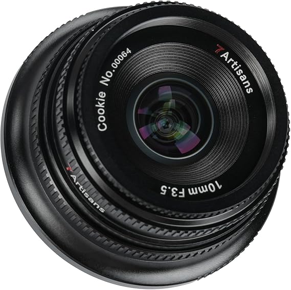 7Artisans Sony E-Mount Aynasız Kameralar için 10mm F3.5 APS-C Kamera Lensi Geniş Açı