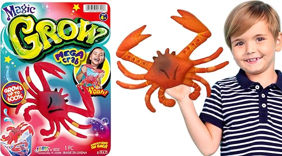 JA-RU Magic Grow Ocean Themed Assorted Beach Life Sea Creatures 302-1pe | JA-RU Magic Grow Ocean Themed Assorted Beach Life Sea Creatures Pool Toys