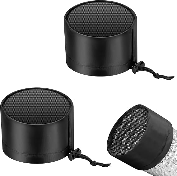 VIVOSUN 2-Pcs Grow Tent Vent Cover 4" Duct Filter Vent Covers