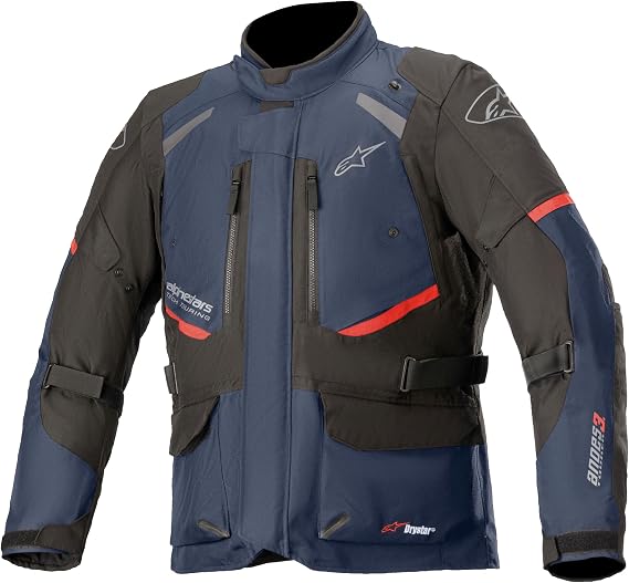 Alpinestars Andes V3 Drystar Motorcycle Textile Jacket Dark Blue/Black