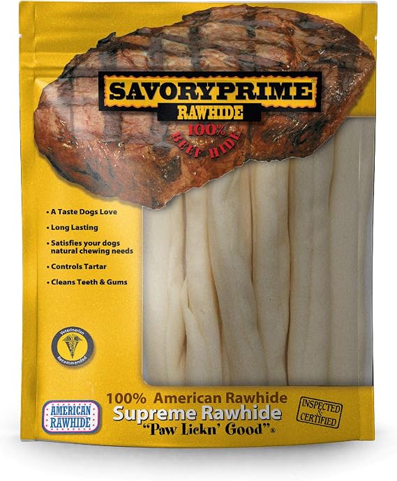 Savory Prime 7-Pack Rolls, Mini, White, All Breed Sizes (49627130)