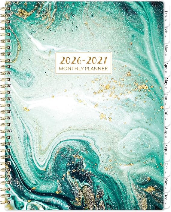 2026-2027 Monthly Planner - Monthly Calendar 2026-2027, JUL 2026 - DEC 2027, 9" x 11", 18 Months Planner Calendar