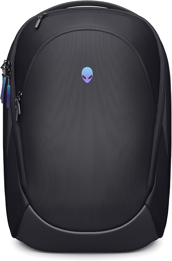Alienware Laptop Backpack AW7825P, 18in, 28L, Water Resistant