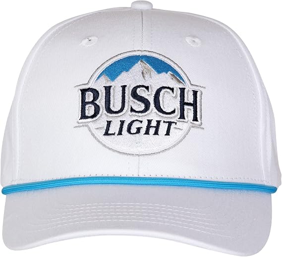 Busch Light White Snapback Hat