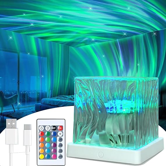 Northern Lights Galaxy Projector, 16 Colors Projection Light [Energy Class G]