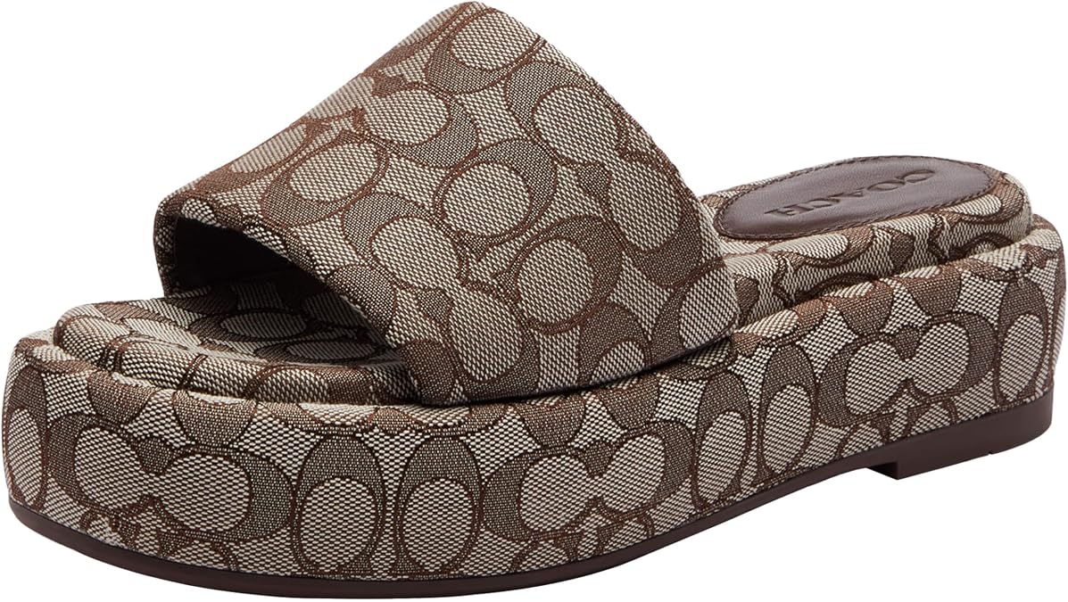 Coach Women's Sculpted C Platform Slides