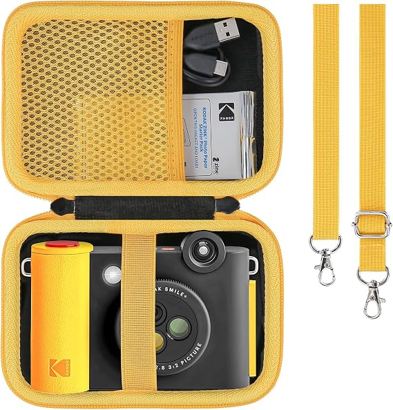 khanka Hard Case for Kodak Smile+/Kodak Smile Plus Camera,Black