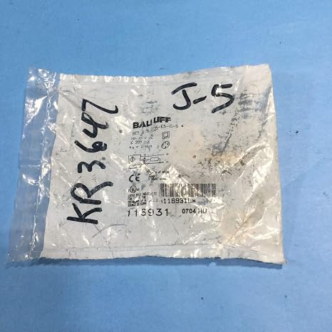 BALLUFF BES 516-325-E5-C-S4 (BES00PK) INDUCTIVE Sensor, 10-30VDC,25 to +70 Degree C, 2MM Range, 3500HZ, BES00PK, Brass Material, Flush MOUNTING, IP68, M12 Male 4 PIN Connector, N/O, PNP