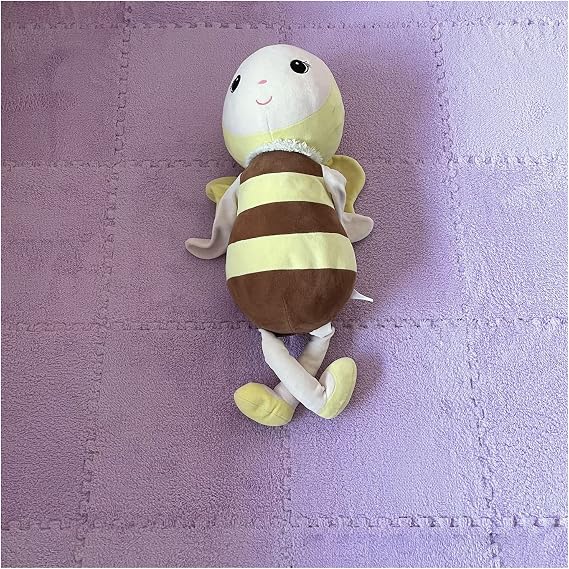 12 Pcs Interlocking Carpet Tiles, Plush Foam Square Floor Mats Set, Puzzle Floor Mat For Living Room, Bedroom And Hard Floor, 12 Tiles/12 Sq.Ft(Color:Light Purple)
