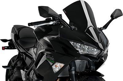Puig R-Racer Screen Kawasaki Ninja 650 20 CBlack