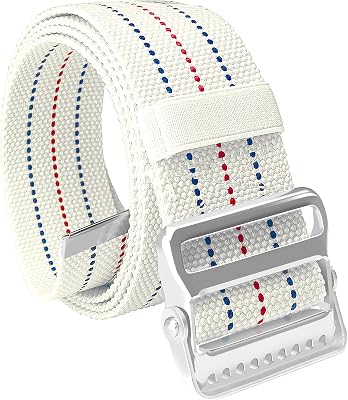 ASA TECHMED Gait Belts for Seniors, Belt to Lift Elderly Standing Assist Aid Quick Release Buckle for Caregivers, Nurses, Home Health Aides, Physical Therapists - 60 Beige
