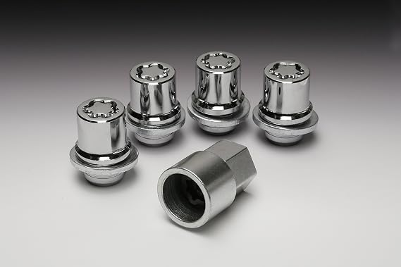 Genuine Mitsubishi Wheel Lock Set MZ312853 for Factory Alloy Wheels 2003-2020 Outlander