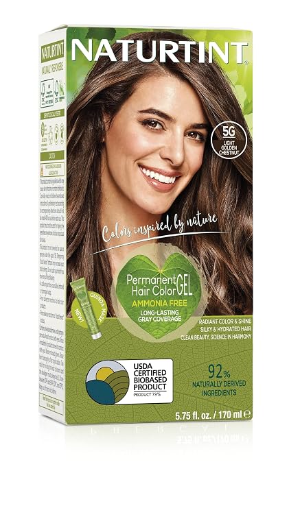 Naturtint 5G Light Golden Chestnut Hair Color, 5.07 FZ
