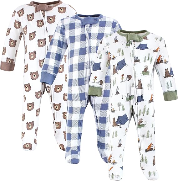 Touched by Nature Unisex Baby Organic Cotton Sleep and Play