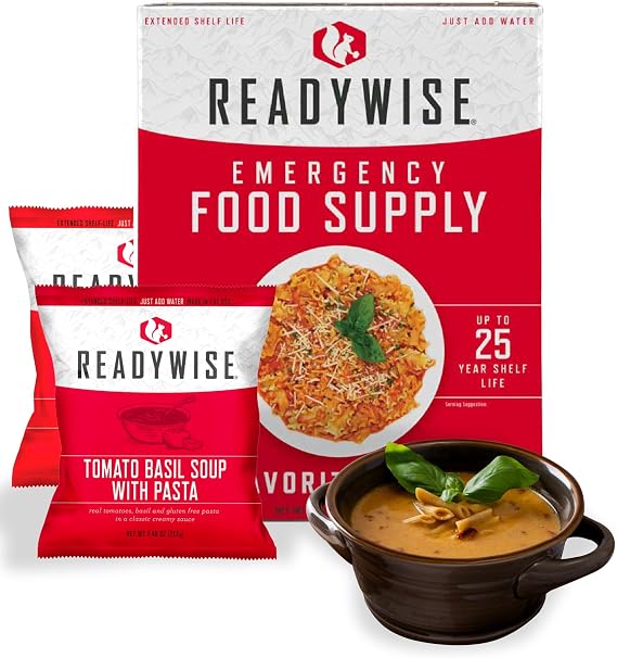 READYWISE Emergency Food Survival Supply Favorites Box, 18 Servings