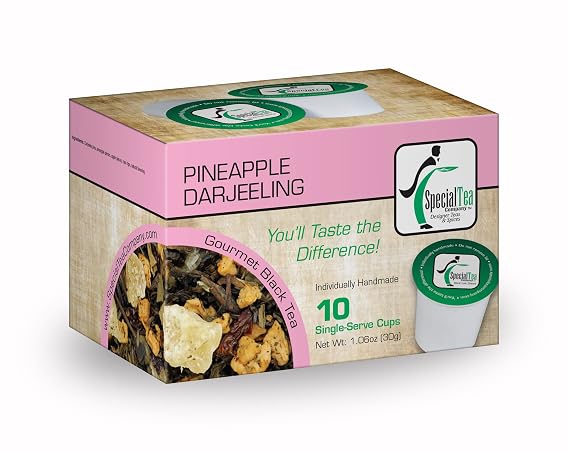 Special Tea Company Pineapple Darjeeling Black Tea Single Serve