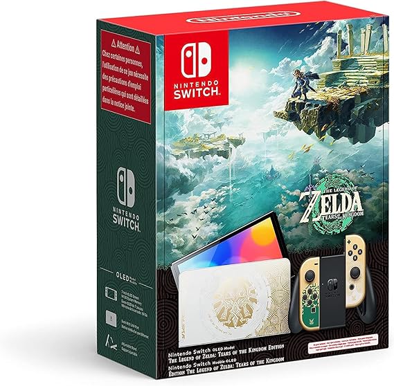 Nintendo Switch (OLED Model) Zelda Tears of the Kingdom Limited Edition (No game included)