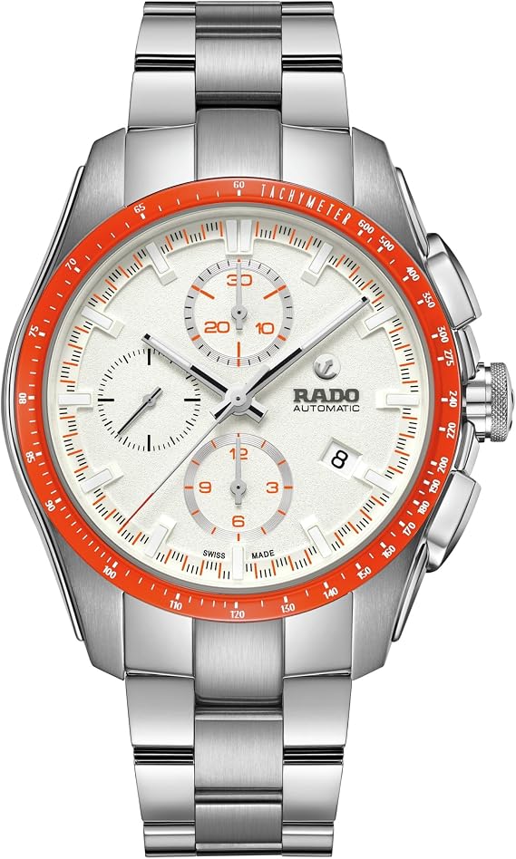 Rado -HyperChrome-Mens-Swiss Automatic Watch-Stainless Steel-Sapphire Crystal -44mm