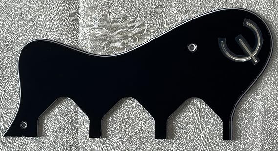 Pick Guard For Epiphone Riviera P93 & E Style Guitar Pickguard Scratch Plate (3-Ply Black)