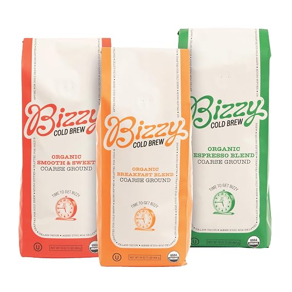 Cold Brew Gift Set | Bundle | Roaster's Choice | Coarse Ground Coffee | 3-Pack