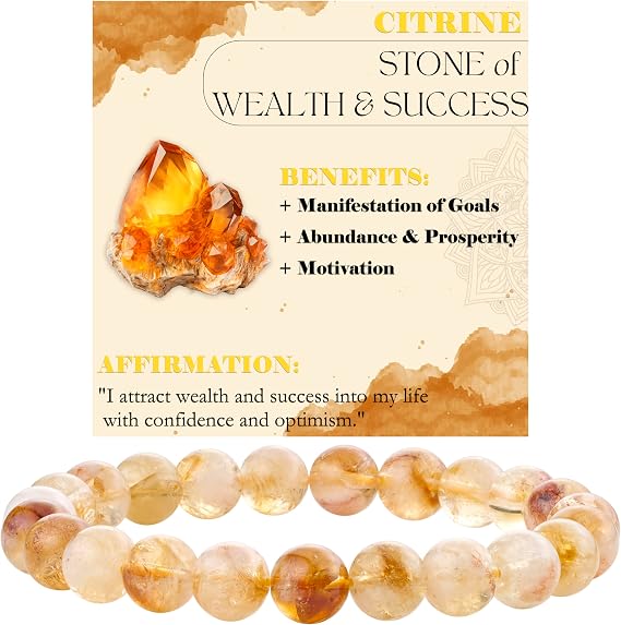 Bivei 8mm Beaded Bracelets for Women Handmade Semi Precious Natural Stone Stretch Elastic Jewelry Yoga Protection Gifts