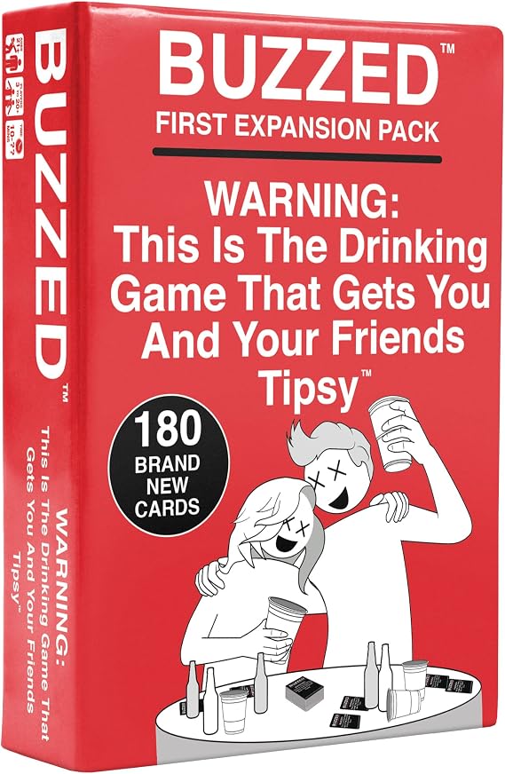 Buzzed - Sizi ve Arkadaşlarınızı Nemlendirecek Komik Parti Oyunu - Genişleme Paketi #1
