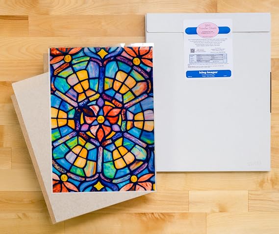 Icing Images Simi Transfer Sheets (for warm/hot mediums, such as isomalt, sugar, chocolate and jello)