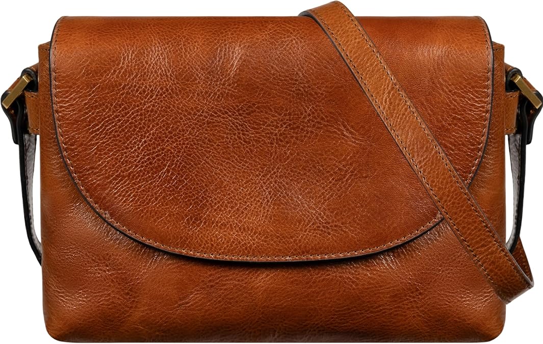 Time Resistance Leather Cross Body Bag for Women - Handbag - Shoulder Bag - Messenger - Purse
