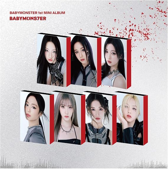 DREAMUS BABYMONSTER BABYMONS7ER 1st Mini Album Contents+Photobook+Photocard+etc+Tracking Sealed BM (YG TAG Rora Version)