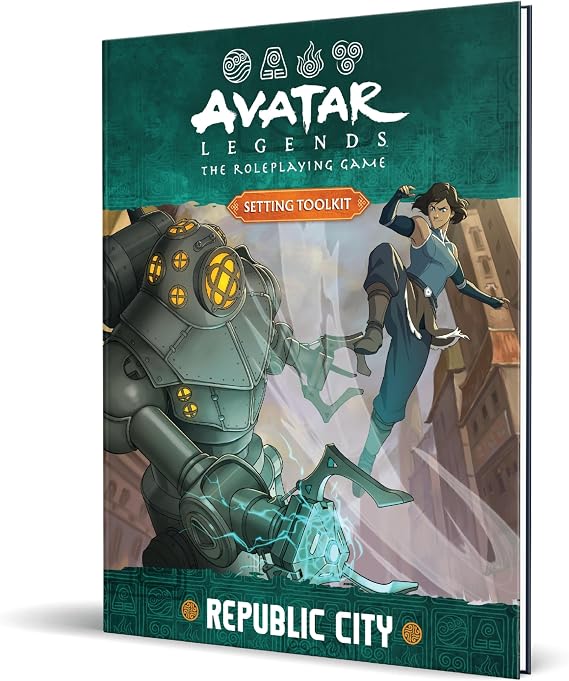 Magpie Games Avatar Legends The Roleplaying Game: Republic City Toolkit