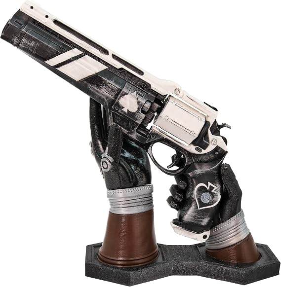 Ace of Spades hand cannon D2 | Battle scarred (Ace of Spades + Cayde-6 Hand Stand)