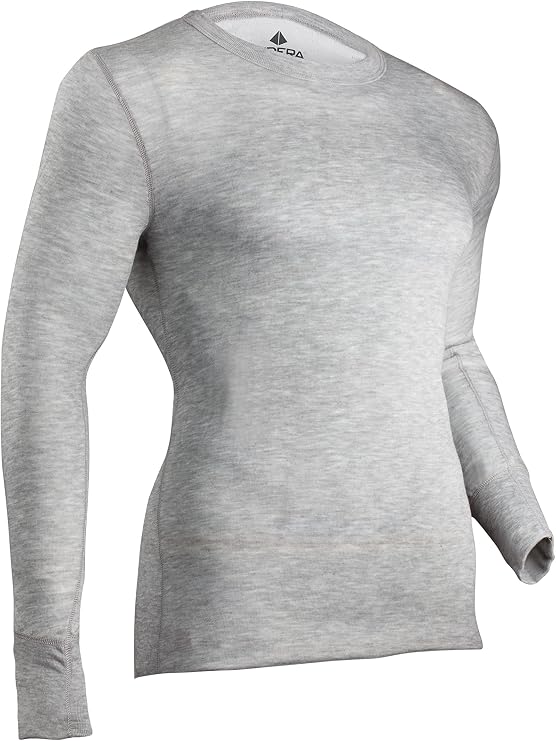 Indera Men's Two-Layer Performance Thermal Underwear Crew Top