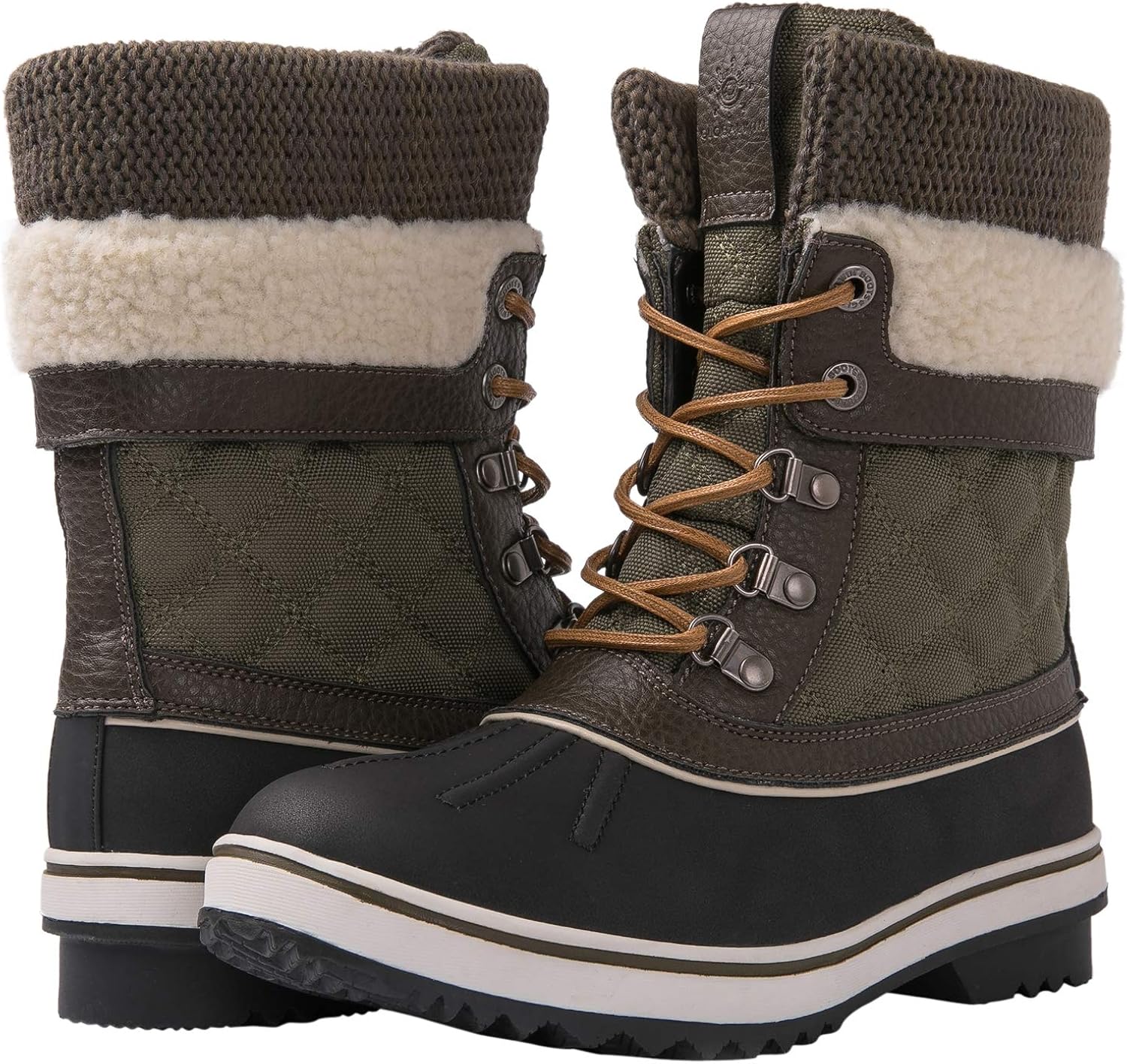 GLOBALWIN Women's Waterproof Winter Boots Snow Boots For Women