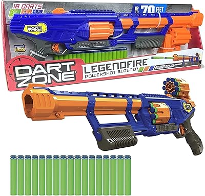DART ZONE Legendfire Powershot Blaster