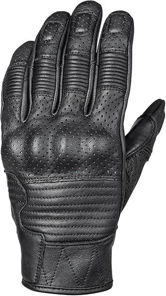 cortech Bully Leather 2.0 Motorcycle Gloves