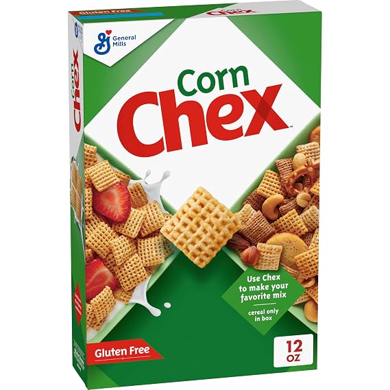 Corn Chex Cereal, Gluten Free,Chex Mix Ingredient, 12 oz