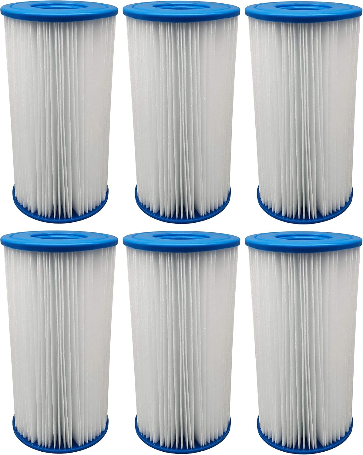 AquaHouse AH-PTA replacement for Size III and Type A filter cartridge for swimming pool filter pumps 6 Pack